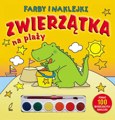 Okładka: Zwierzątka na plaży