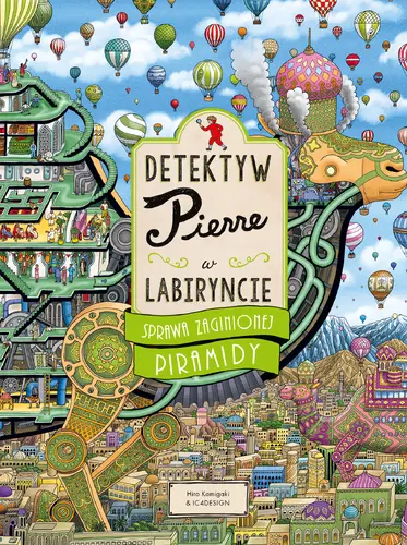 Okładka: Detektyw Pierre w labiryncie. Sprawa zaginionej piramidy