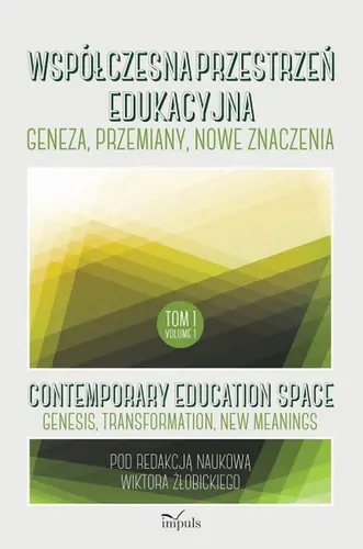 Okładka: Współczesna przestrzeń edukacyjna