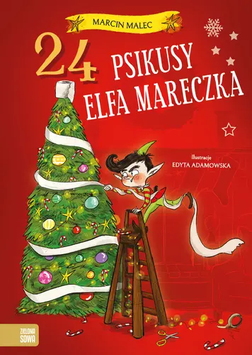 Okładka: 24 psikusy elfa Mareczka