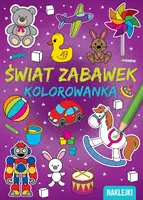 Okładka: KOLOROWANKA A4 Świat zabawek