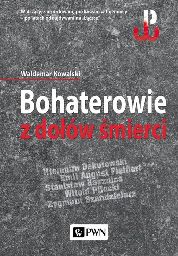 Okładka: Bohaterowie z dołów śmierci