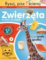 Okładka: Zwierzęta. Rysuj, pisz i ścieraj