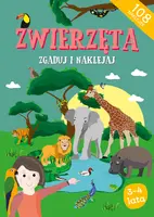 Okładka: Zwierzęta Zgaduj i naklejaj