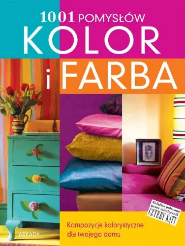 Okładka: Kolor i farba. 1001 pomysłów
