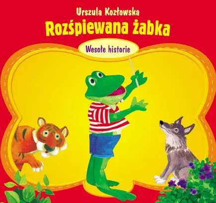 Okładka: Rozśpiewana żabka