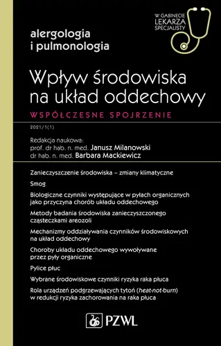 Okładka: Wpływ środowiska na układ oddechowy. Współczesne spojrzenie
