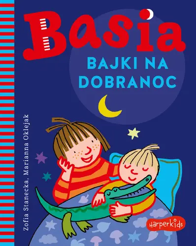 Okładka: Bajki na dobranoc. Basia