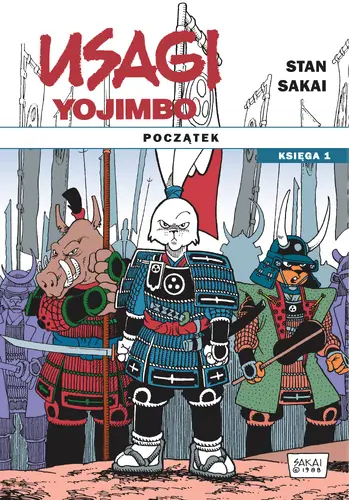 Okładka: Usagi Yojimbo: Początek, księga 1