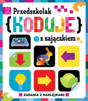 Okładka: Przedszkolak koduje z zajączkiem