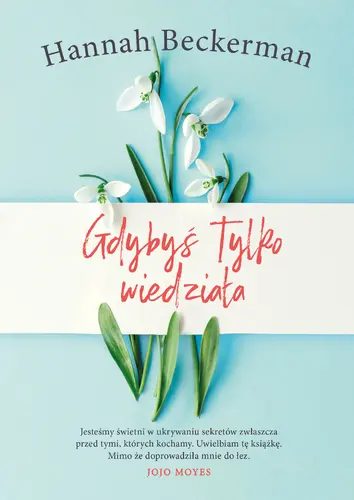 Okładka: Gdybyś tylko wiedziała