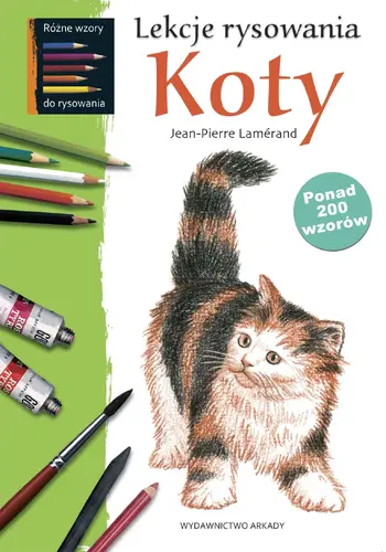 Okładka: Lekcje rysowania. Koty