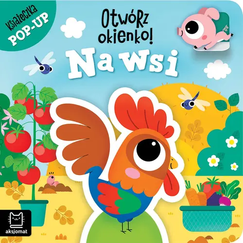 Okładka: Otwórz okienko! Na wsi. Książeczka pop-up