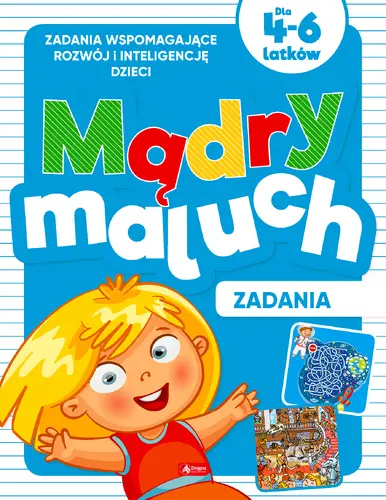 Okładka: Mądry maluch.Zadania