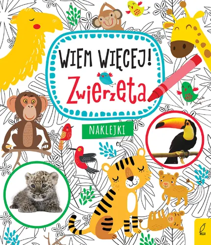 Okładka: Wiem więcej! Zwierzęta