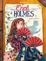 Okładka: Śledztwa Enoli Holmes. Zagadka wachlarza. Tom 4