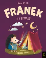 Okładka: Jeżyk Franek. Na biwaku