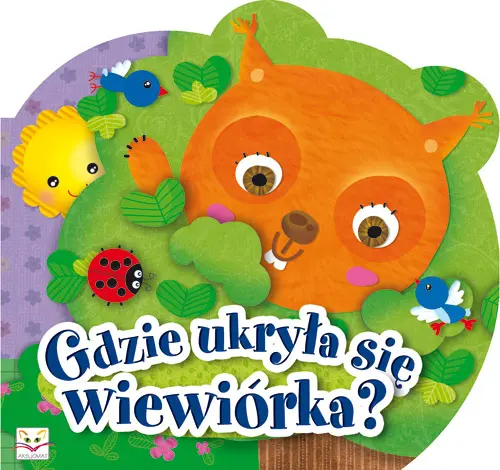 Okładka: Gdzie ukryła się wiewiórka?