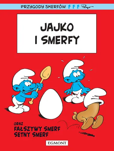 Okładka: Jajko i Smerfy