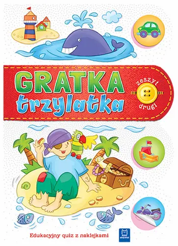 Okładka: Gratka trzylatka. Zeszyt 2