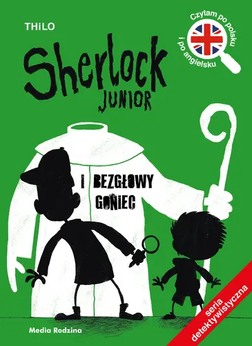 Okładka: Sherlock Junior i bezgłowy goniec