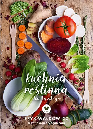 Okładka: ErVegan. Roślinna kuchnia dla każdego