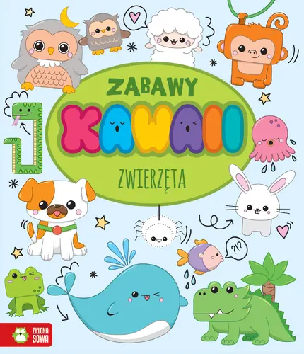Okładka: Zabawy Kawaii. Zwierzęta