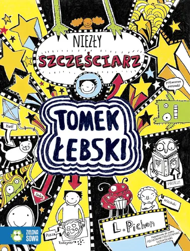 Okładka: Tomek Łebski - niezły szczęściarz. Tom 7