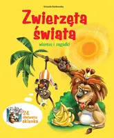 Okładka: Zwierzęta świata. Wiersze i zagadki