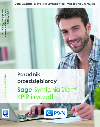 Okładka: Poradnik przedsiębiorcy. Sage Symfonia START, KPiR i ryczałt.