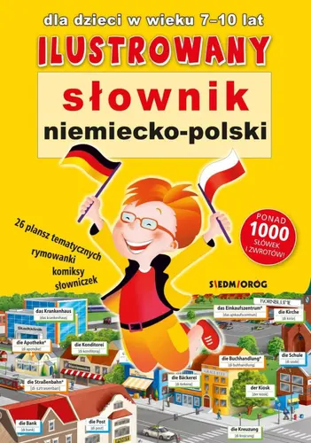 Okładka: Ilustrowany słownik niemiecko-polski