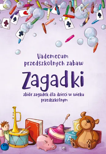 Okładka: Vademecum przedszkolnych zabaw. Zagadki