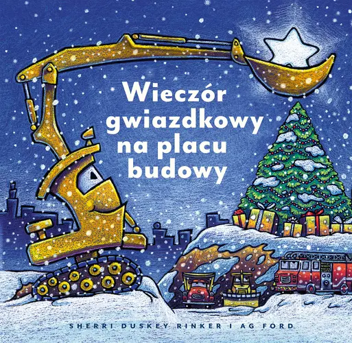 Okładka: Wieczór gwiazdkowy na placu budowy