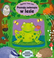Okładka: Poznaję zwierzęta w lesie. Zgaduj i baw się!