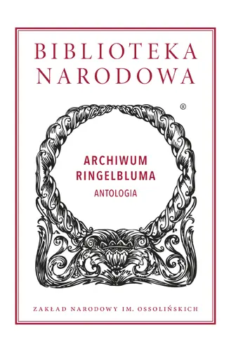 Okładka: Archiwum Ringelbluma