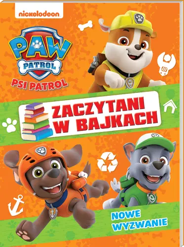 Okładka: Psi Patrol. Zaczytani w bajkach cz.2