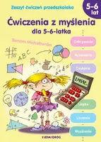 Okładka: Ćwiczenia z myślenia dla 5-6-latka