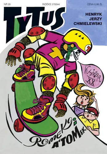Okładka: Tytus, Romek i A'Tomek. Księga XX.