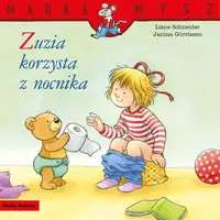 Okładka: Mądra Mysz. Zuzia korzysta z nocnika