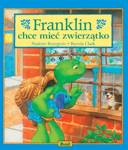Okładka: Franklin chce mieć zwierzątko