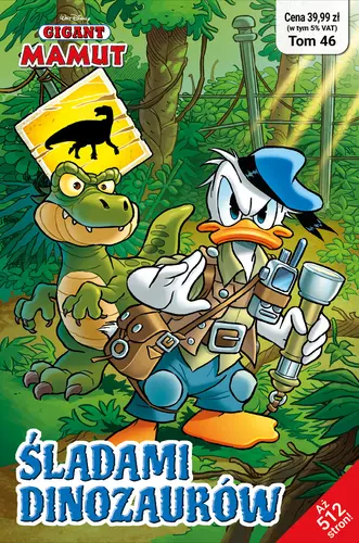 Okładka: Gigant Mamut. Śladami dinozaurów. Tom 1/2026
