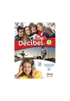 Okładka: Decibel 1. Podręcznik do języka francuskiego, klasa 7, szkoła podstawowa. MEN
