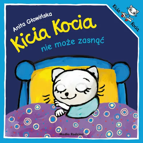 Okładka: Kicia Kocia nie może zasnąć 2019