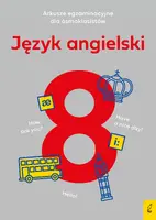 Okładka: Arkusze egzaminacyjne dla ósmoklasisty. Język angielski