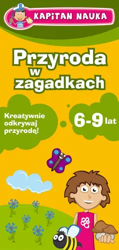 Okładka: Kapitan Nauka - Przyroda w zagadkach