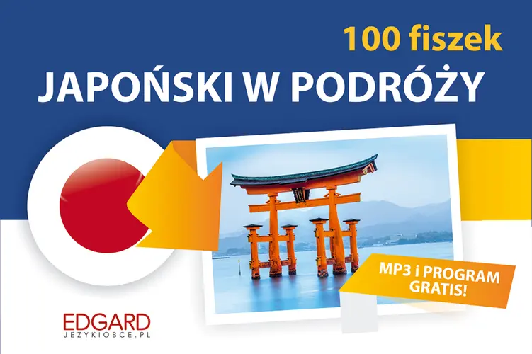 Okładka: Japoński. W podróży. 100 fiszek