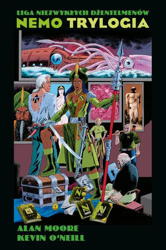 Okładka: Liga Niezwykłych Dżentelmenów. Nemo. Trylogia