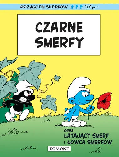 Okładka: Smerfy Komiks. Czarne Smerfy