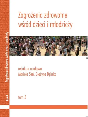 Okładka: Zagrożenia zdrowowotne wsród dzieci i młodzieży