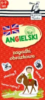 Okładka: Zagadki obrazkowe Angielski 6-9 lat